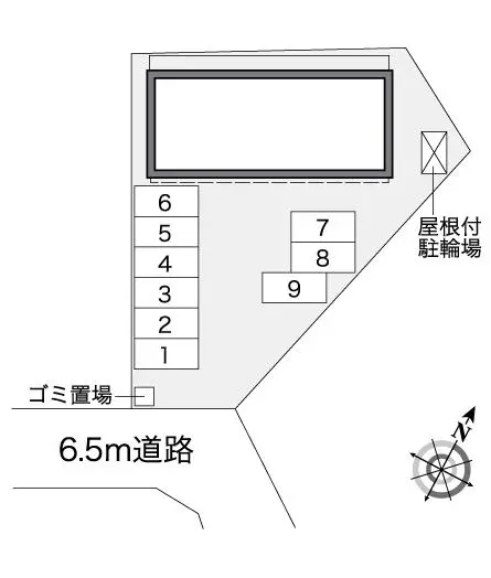 名古屋市西区山木１丁目 月極駐車場